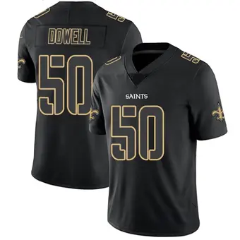 Men's Andrew Dowell Black Impact Limited Football Jersey