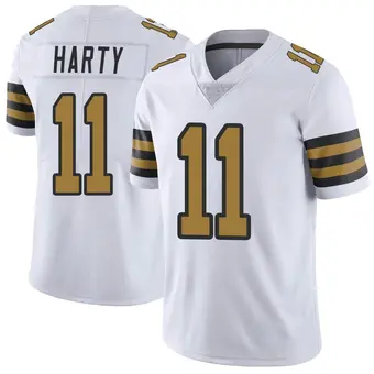 Men's Deonte Harty White Limited Color Rush Football Jersey
