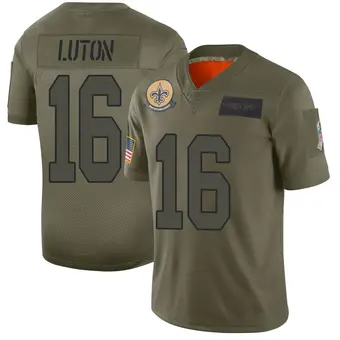 Men's Jake Luton Camo Limited 2019 Salute to Service Football Jersey