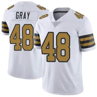 Men's J.T. Gray White Limited Color Rush Football Jersey