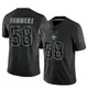 Men's Ty Summers Black Limited Reflective Football Jersey