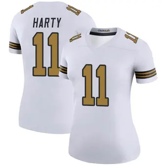 Women's Deonte Harty White Legend Color Rush Football Jersey