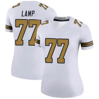 Women's Forrest Lamp White Legend Color Rush Football Jersey