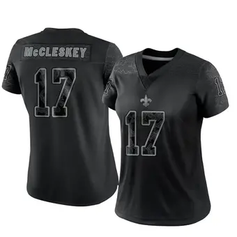 Women's Jalen McCleskey Black Limited Reflective Football Jersey
