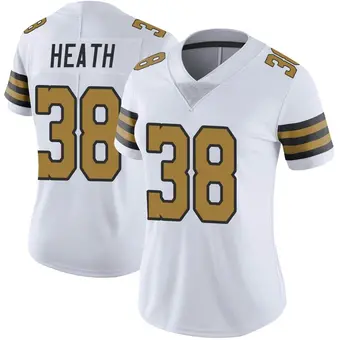 Women's Jeff Heath White Limited Color Rush Football Jersey