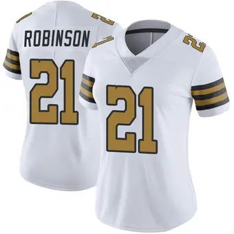 Women's Patrick Robinson White Limited Color Rush Football Jersey