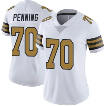 Women's Trevor Penning White Limited Color Rush Football Jersey