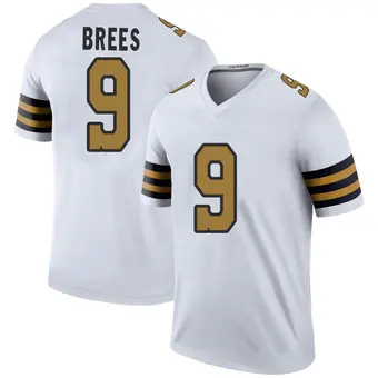 Youth Drew Brees White Legend Color Rush Football Jersey