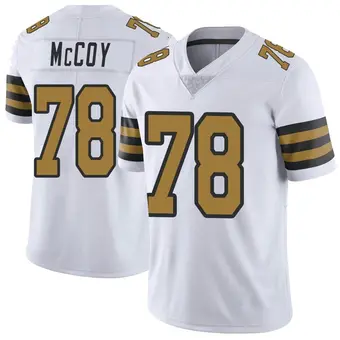 Youth Erik McCoy White Limited Color Rush Football Jersey