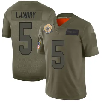 Youth Jarvis Landry Camo Limited 2019 Salute to Service Football Jersey