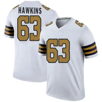 Youth Jerald Hawkins White Legend Color Rush Football Jersey