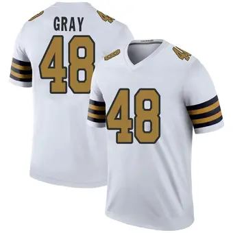 Youth J.T. Gray White Legend Color Rush Football Jersey