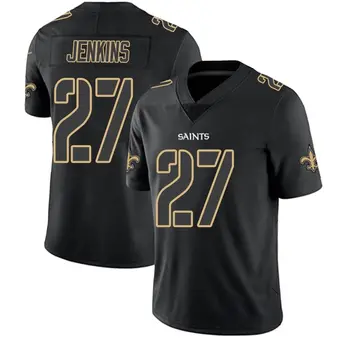 Youth Malcolm Jenkins Black Impact Limited Football Jersey