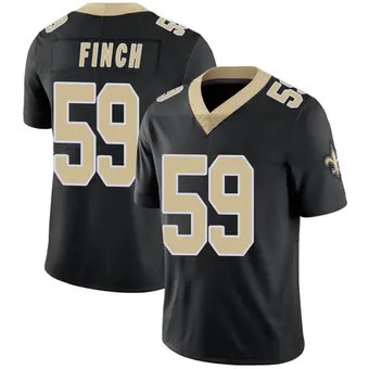 Youth Sharif Finch Black Limited Team Color Vapor Untouchable Football Jersey