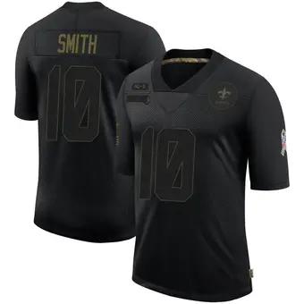 Youth Tre'Quan Smith Black Limited 2020 Salute To Service Football Jersey